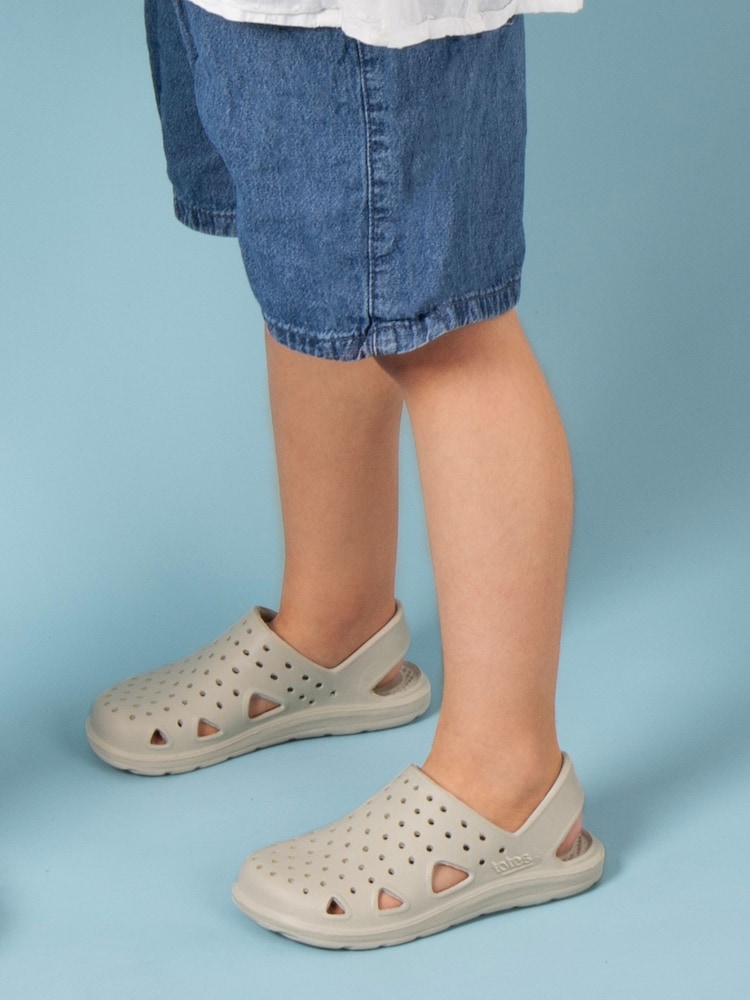 Totes Grey SolBounce Toddler Clogs - Image 5 of 5