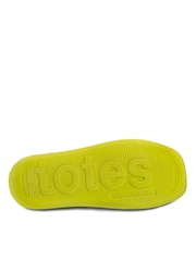 Totes Green Solbounce Ladies Moulded Pillow Slides - Image 5 of 5