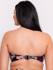 Черный бикини-топ-бандо Curvy Kate Cuba Libre - Изображение 2 из 5