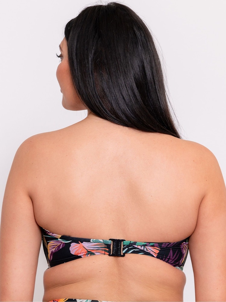 Черный бикини-топ-бандо Curvy Kate Cuba Libre - Изображение 2 из 5