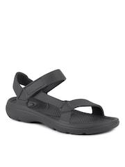 Totes Grey Solbounce Mens Adjustable Touch Fastening Sport Sandals - Image 3 of 5