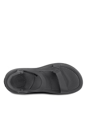 Totes Grey Solbounce Mens Adjustable Touch Fastening Sport Sandals - Image 4 of 5