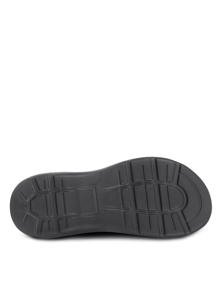 Totes Grey Solbounce Mens Adjustable Touch Fastening Sport Sandals - Image 5 of 5