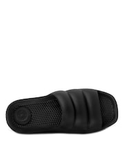 Totes Black Solbounce Ladies Moulded Pillow Slides - Image 4 of 5