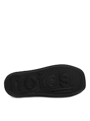 Totes Black Solbounce Ladies Moulded Pillow Slides - Image 5 of 5
