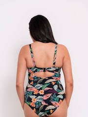 Curvy Kate Cuba Libre Padded Plunge Black Swimsuit - Image 3 of 3