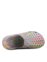 Totes Pink Pastel Tie Dye SolBounce Toddler Clogs - Image 3 of 4