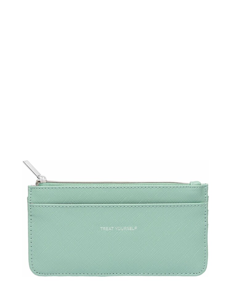 Estella Bartlett Green Treat yourself' Spearmint Long Card Purse - Image 2 of 3