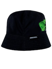 Character Green 100% Cotton Minecraft Reversible Bucket Hat - Image 2 of 6