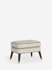 Nina Campbell Clabon Natural Rosebury Footstool - Image 5 of 6
