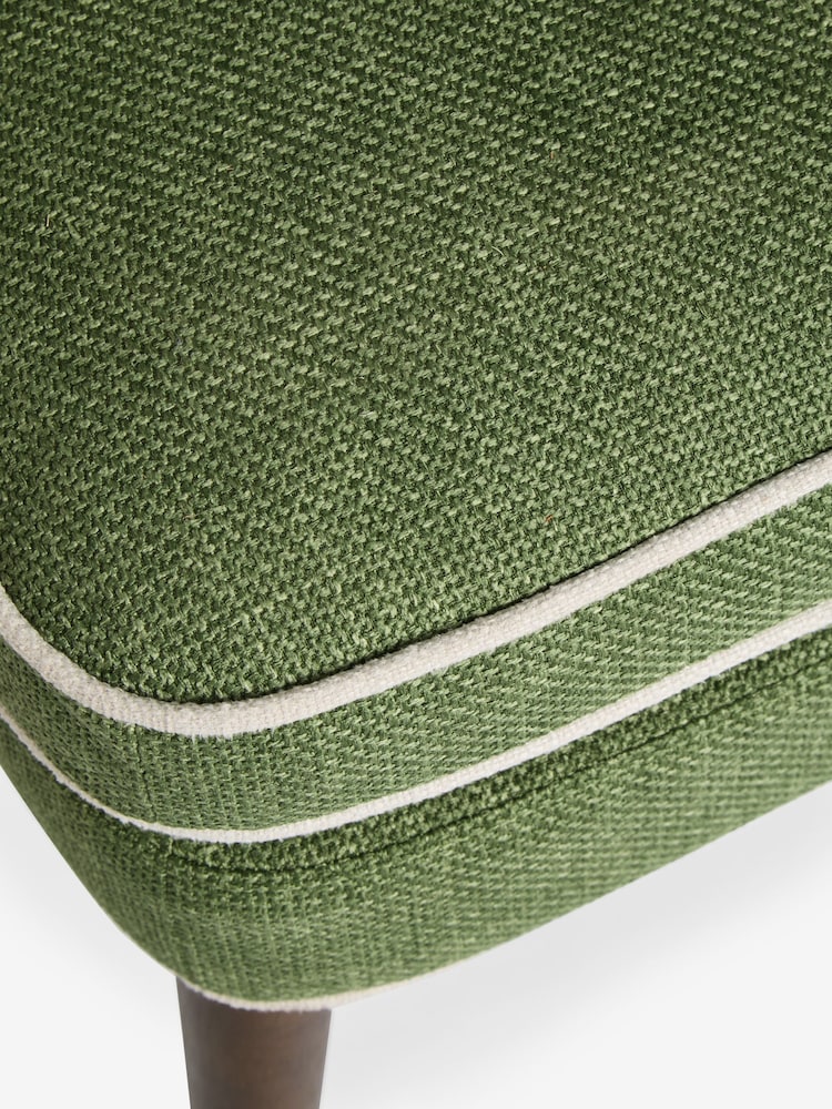 Nina Campbell Carmel Green Walton Footstool - Image 3 of 3