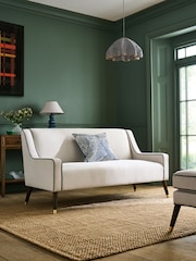 Nina Campbell Clabon Natural Rosebury Small 2 Seater Sofa - Image 1 of 9