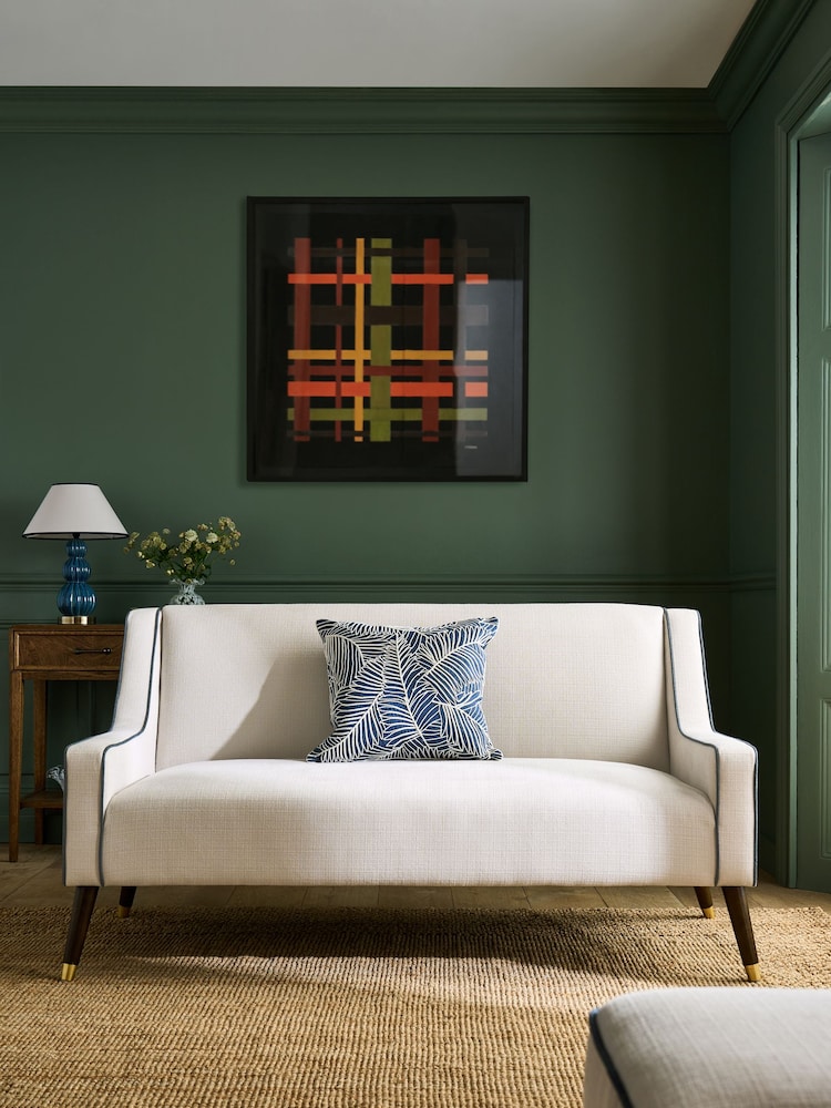 Nina Campbell Clabon Natural Rosebury Small 2 Seater Sofa - Image 2 of 9