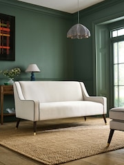 Nina Campbell Clabon Natural Rosebury Small 2 Seater Sofa - Image 3 of 9