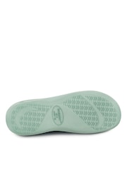 Totes Green Isotoner Popcorn Terry Mules Slippers - Image 5 of 5
