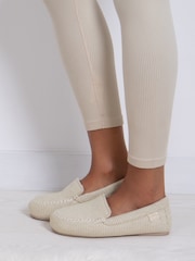 Totes Nude Moccasin Slippers - Image 1 of 5