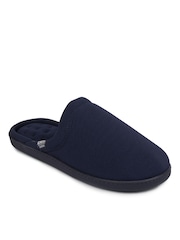 Totes Blue Textured Slippers - Image 3 of 5
