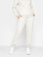 Long Tall Sally Grey Basic Cuffed Joggers - Image 1 of 4