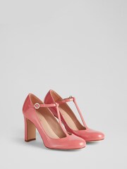 LK Bennett Annalise  Patent Leather T-Bar Shoes - Image 2 of 4