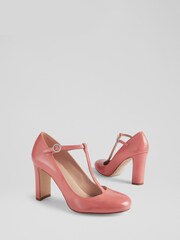 LK Bennett Annalise  Patent Leather T-Bar Shoes - Image 3 of 4