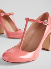 LK Bennett Annalise  Patent Leather T-Bar Shoes - Image 4 of 4