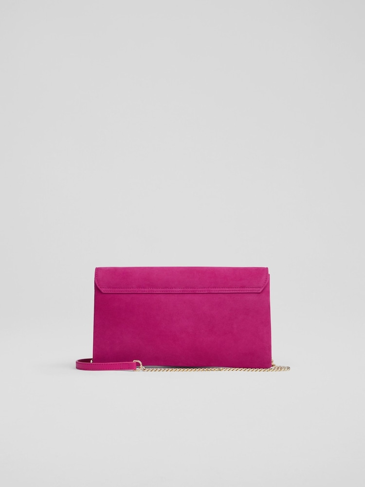 LK Bennett Suede Envelope Clutch - Bild 2 von 3