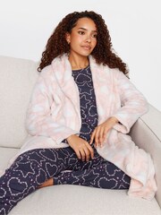M&Co Pink Hooded Robe - Image 4 of 5