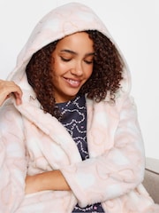 M&Co Pink Hooded Robe - Image 5 of 5
