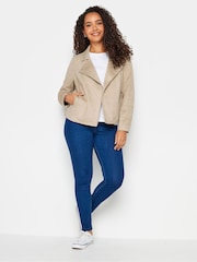 M&Co Natural Suede Jacket - Image 3 of 5