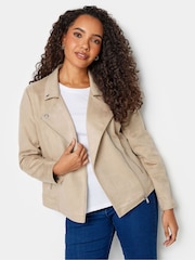 M&Co Natural Suede Jacket - Image 4 of 5