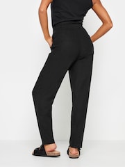 M&Co Black Petite Linen Joggers - Image 3 of 4