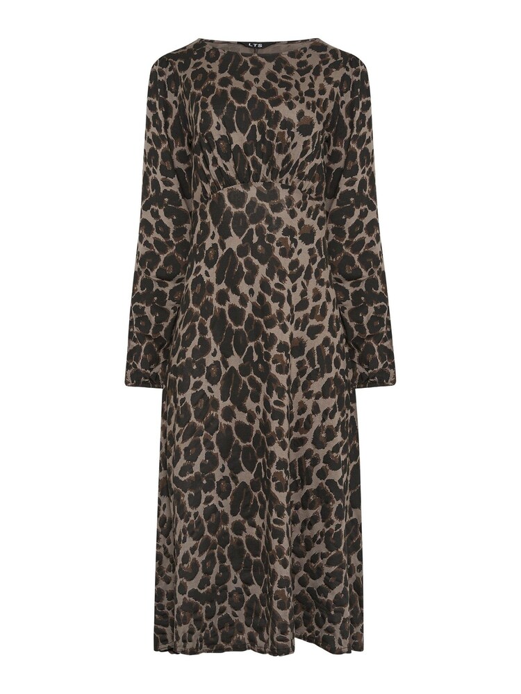 بني - فستان جميل بكم طويل من Long Tall Sally - صورة 5 من 5