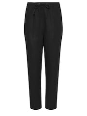 M&Co Black Linen Joggers - Image 5 of 5