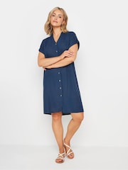 M&Co Linen Relaxed Shirt Dress - Image 2 of 5