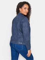 M&Co Blue Suede Jacket - Image 2 of 4