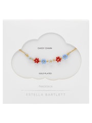 Estella Bartlett Red, Blue, White Daisy Chain Necklace - Image 3 of 3