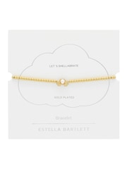 Estella Bartlett Gold Scallop Pearl Louise Bracelet - Image 2 of 3