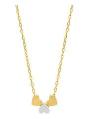 Estella Bartlett Gold Multi Heart Bead Necklace - Image 2 of 4