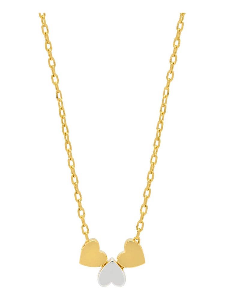 Estella Bartlett Gold Multi Heart Bead Necklace - Image 2 of 4
