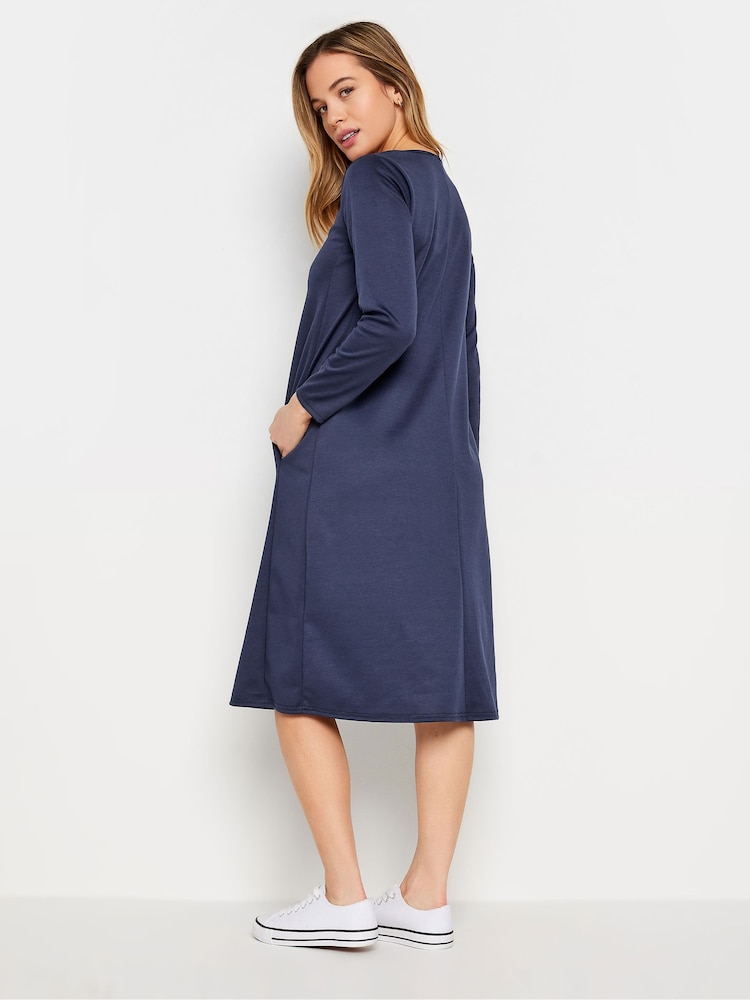 M&Co Petite Ponte Pocket Swing Dress - Bild 2 von 6 M&Co Petite Ponte Pocket Swing Dress - Bild 2 von 6