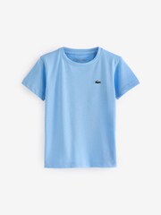 Lacoste Blue Core Performance T-Shirt - Image 4 of 10