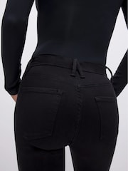 Negro - Good American Legs Extreme Skinny 100% Cotton Jeans - Imagen 4 de 5