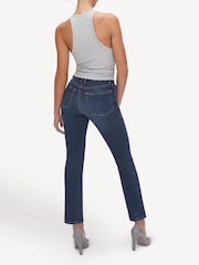 Good American Blue Straight Legs 100% Cotton Jeans - Image 2 of 5