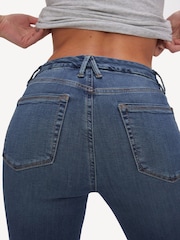 Good American Blue Straight Legs 100% Cotton Jeans - Image 5 of 5
