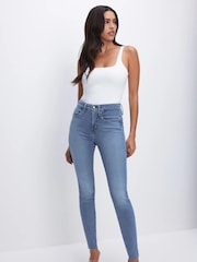 Azul - Good American Legs Extreme Skinny 100% Cotton Jeans - Imagen 2 de 5