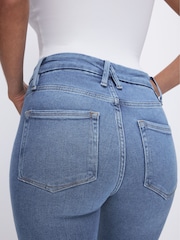 Azul - Good American Legs Extreme Skinny 100% Cotton Jeans - Imagen 4 de 5