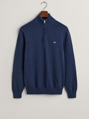 GANT Casual Cotton Halfzip Jumper - Image 5 of 5