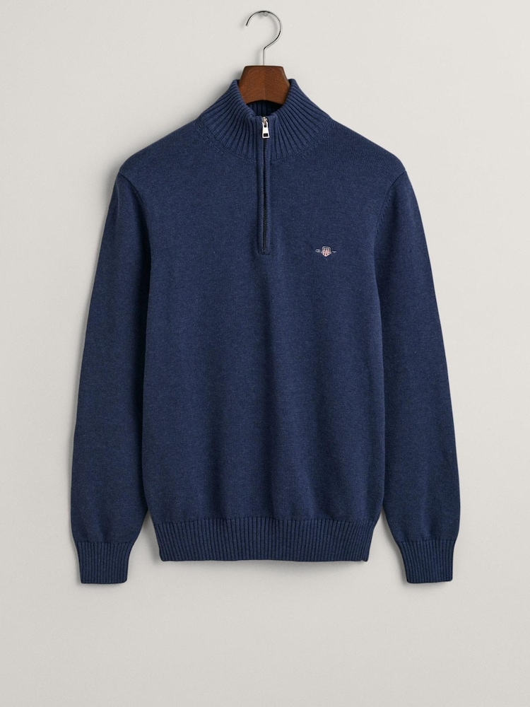 GANT Casual Cotton Halfzip Jumper - Image 5 of 5 GANT Casual Cotton Halfzip Jumper - Image 5 of 5