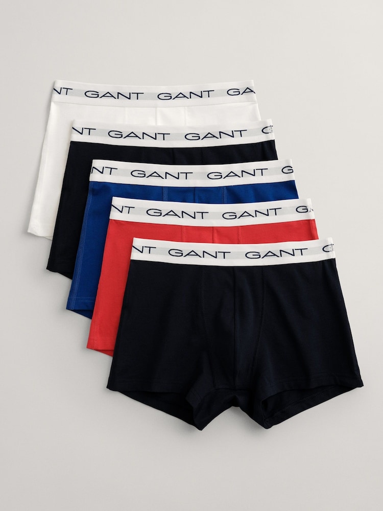 GANT Multicolor Trunks 5 Pack - Image 1 of 4