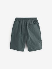 Petrol Blue Zip Pocket Cargo Shorts (3-16yrs) - Image 2 of 3